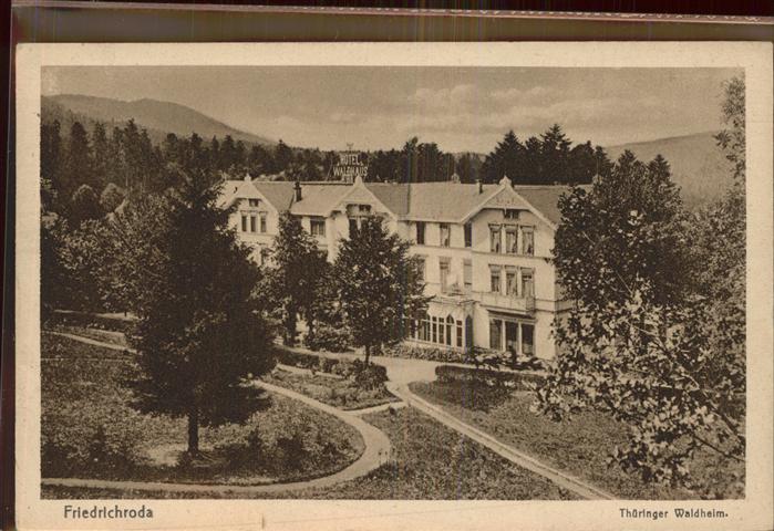 Friedrichroda Thueringer Waldheim