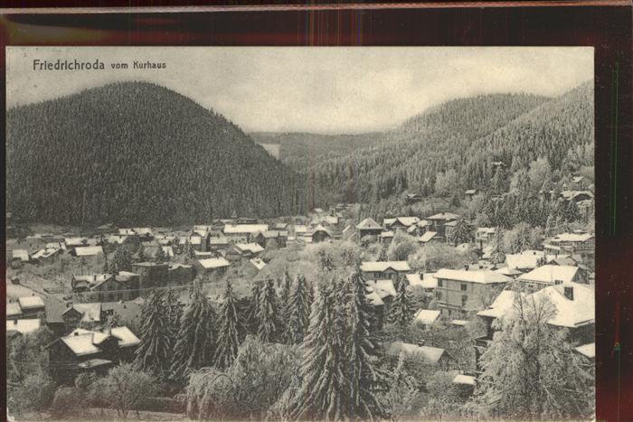 Friedrichroda vom Kurhaus