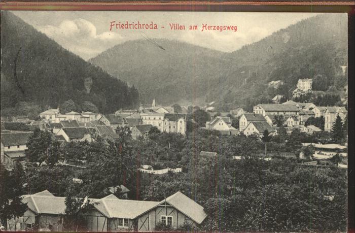 Friedrichroda Villen am Herzogsweg