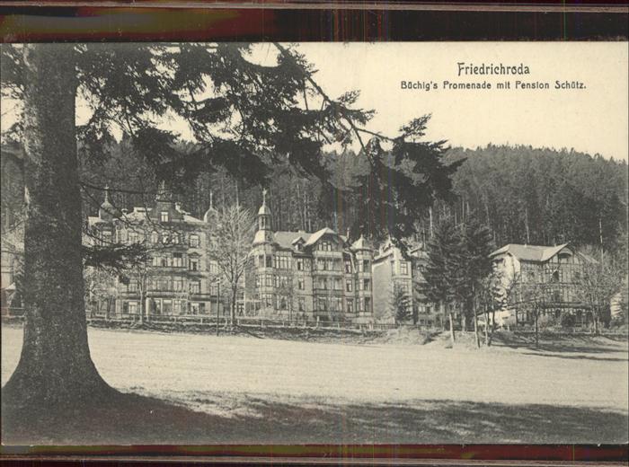 Friedrichroda Büchig's Promenade Pension Schütz
