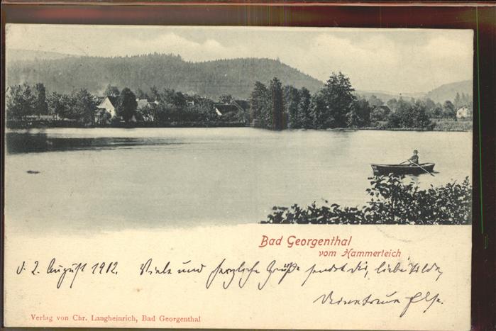 Georgenthal vom Hammerteich