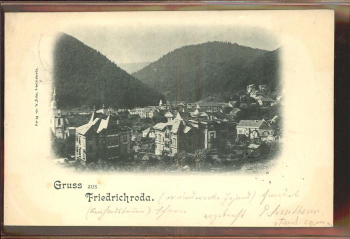 Friedrichroda Gesamtansicht