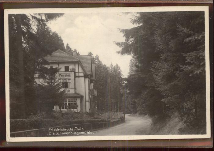 Friedrichroda Die Schauenburgsmühle