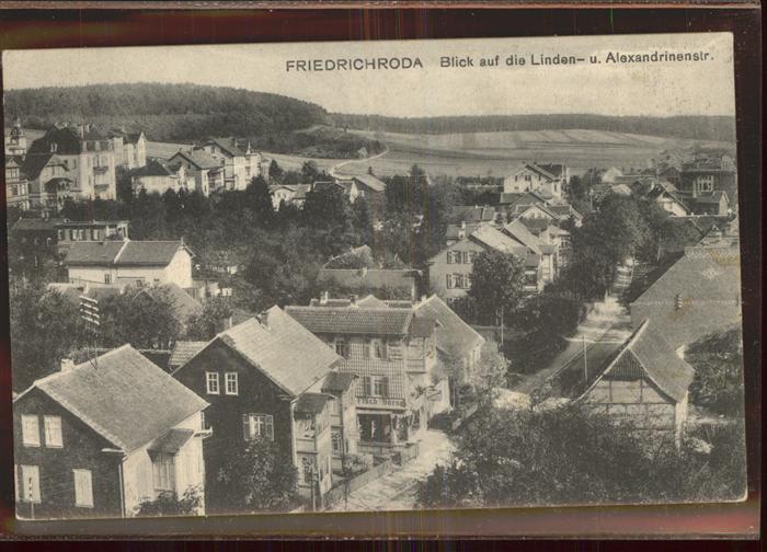 Friedrichroda Linden- u. Alexandrinenstrasse