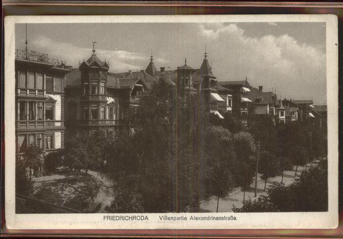 Friedrichroda Villen Alexandrinenstrasse
