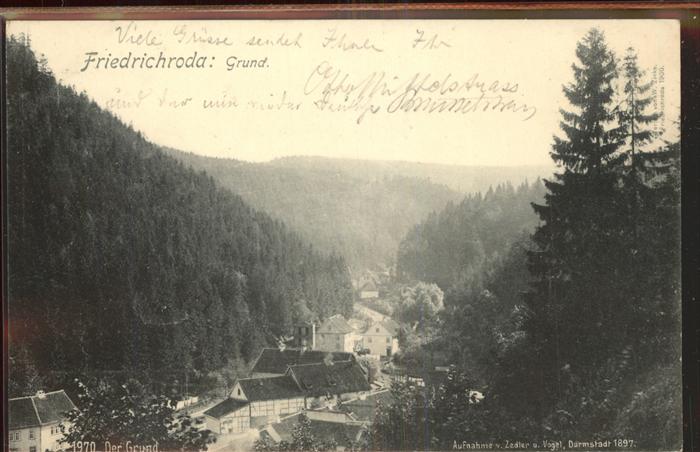 Friedrichroda Der Grund