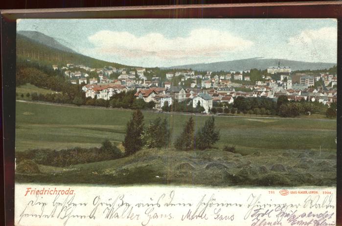 Friedrichroda Gesamtansicht