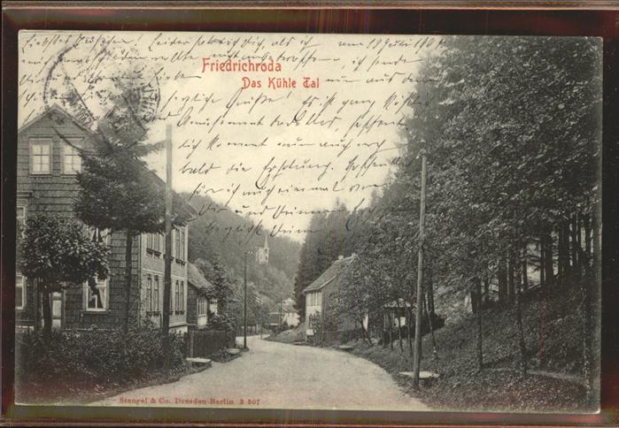 Friedrichroda Das Kühle Tal