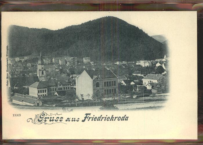 Friedrichroda Gesamtansicht