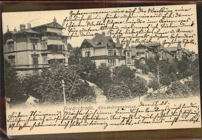 Friedrichroda Alexandrinenstrasse