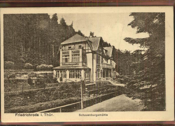 Friedrichroda Schauenburgsmühle
