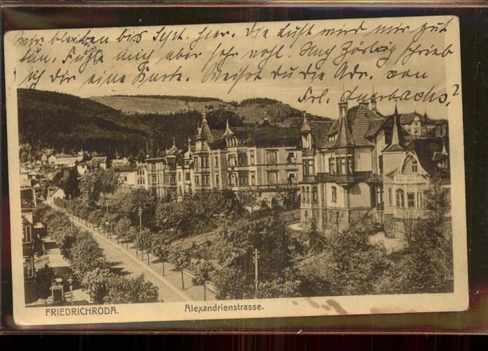 Friedrichroda Alexandrinenstrasse