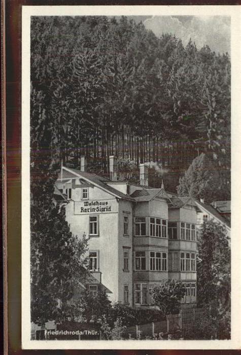 Friedrichroda Waldhaus Karin-Sigrid