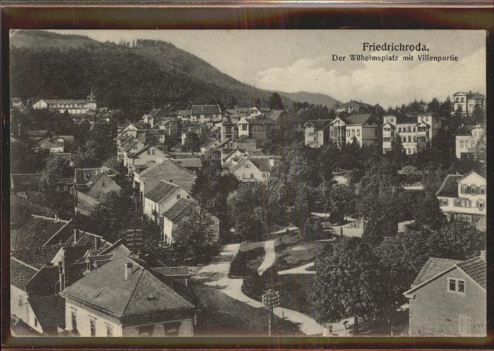 Friedrichroda Wilhelmsplatz Villen