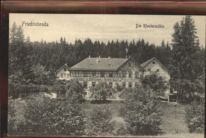 Friedrichroda Die Klostermuehle