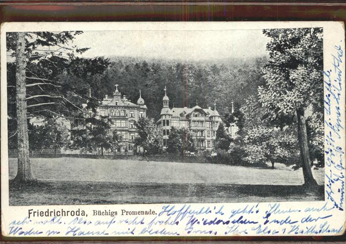Friedrichroda Büchigs Promenade