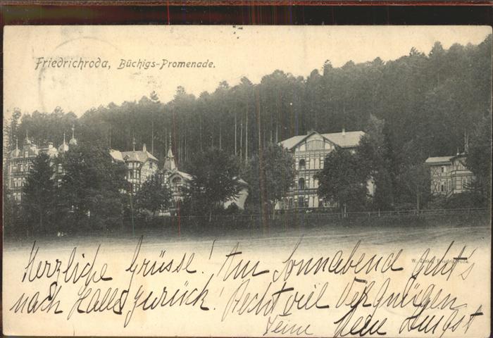 Friedrichroda Büchigs Promenade