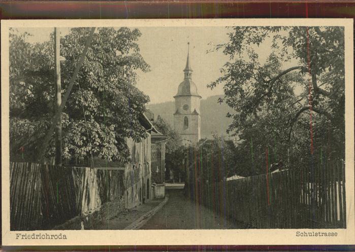 Friedrichroda Schulstrasse