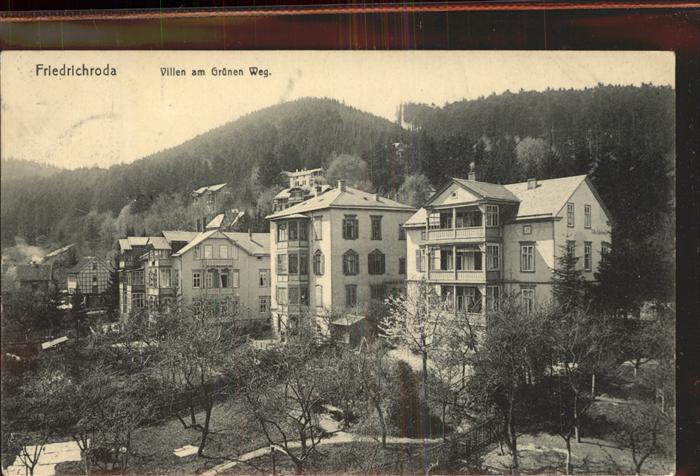 Friedrichroda Villen am Gruenen Weg