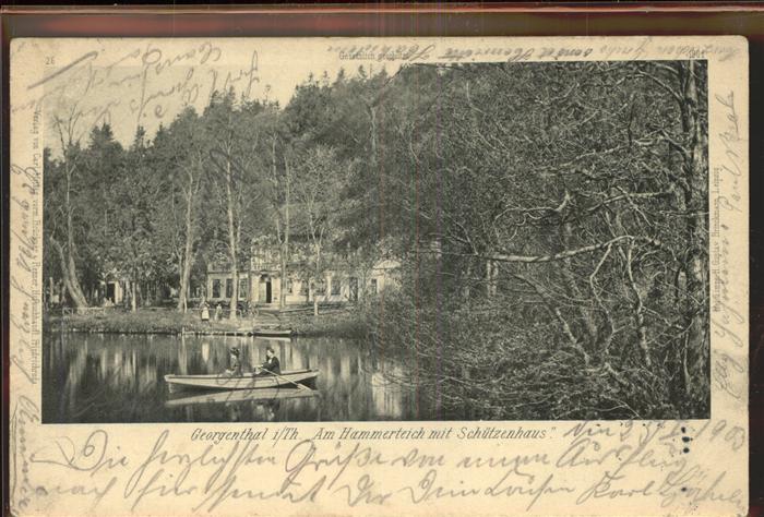 Georgenthal Am Hammerteich Schützenhaus