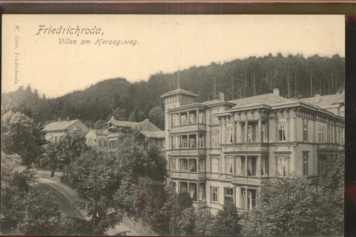 Friedrichroda Villen am Herzogsweg