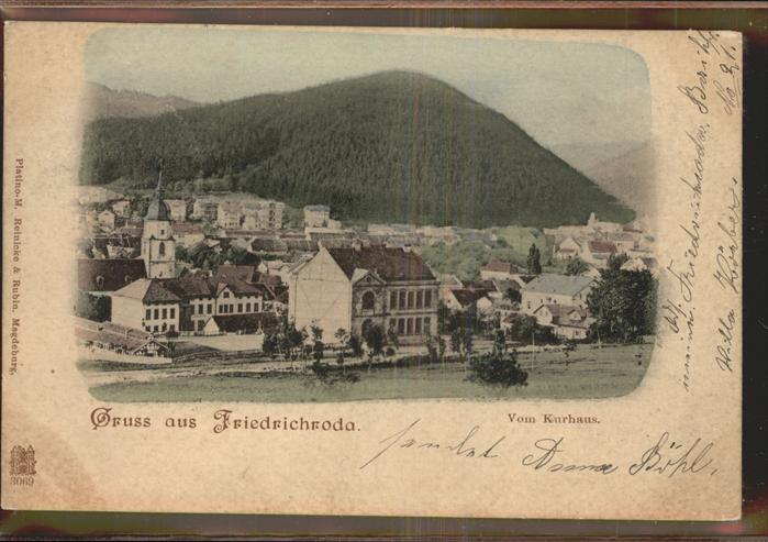 Friedrichroda vo Kurhaus
