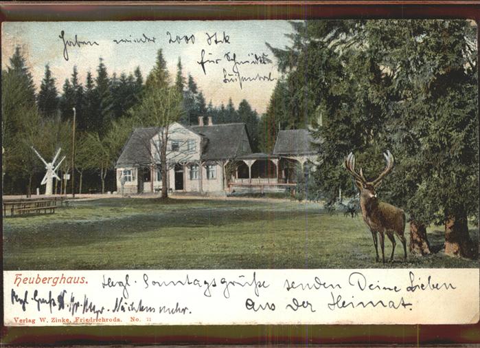 Friedrichroda Heuberghaus Hirsch