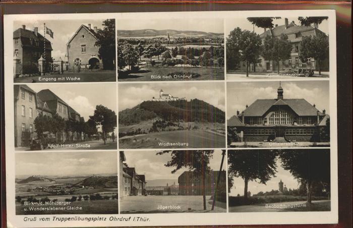 Ohrdruf Beobachtungsturm Wache A. H. Strasse Mü
