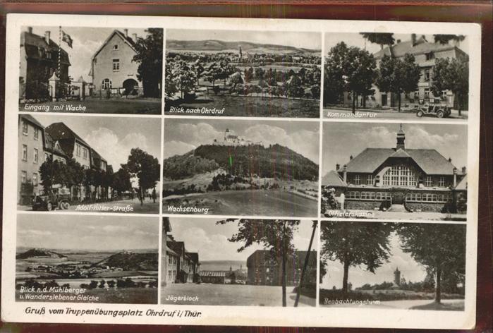 Ohrdruf Wachsenburg Jägerblock Beobachtungsturm