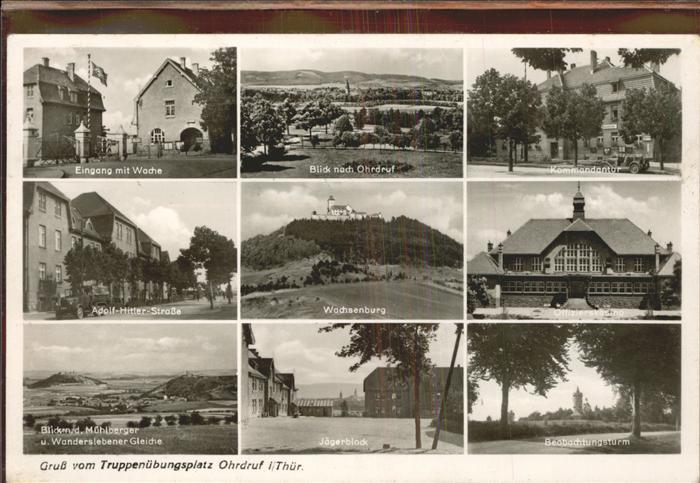 Ohrdruf Wachsenburg A. H. Strasse