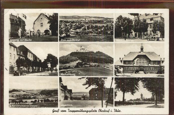 Ohrdruf Beobachtungsturm Truppenübungsplatz