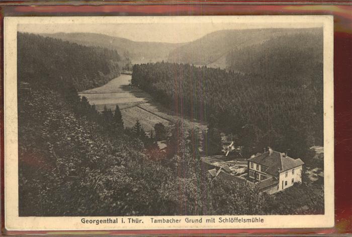 Georgenthal Grund Schlöffelsmühle