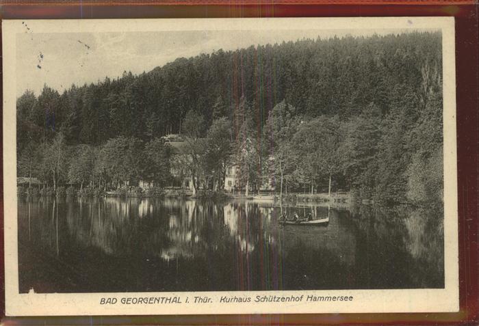 Georgenthal Kurhaus Schützenhof Hammersee