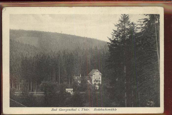 Georgenthal Rodebachsmühle