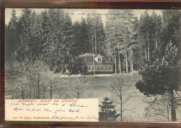 Ohrdruf Scheerers Hütte