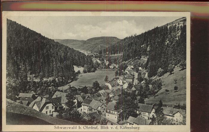 Ohrdruf Schwarzwald Käfernburg