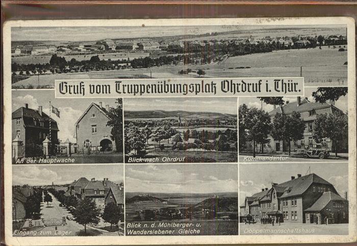 Ohrdruf Kommandantur Hauptwache Lager Eingang