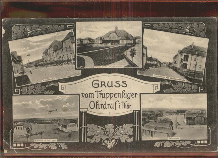 Ohrdruf Truppenübungslager Kaiserstr. Kantine