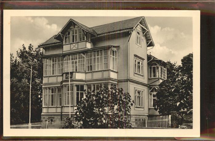 Tabarz VEB Kupferbergbau Erholungsheim Glückau