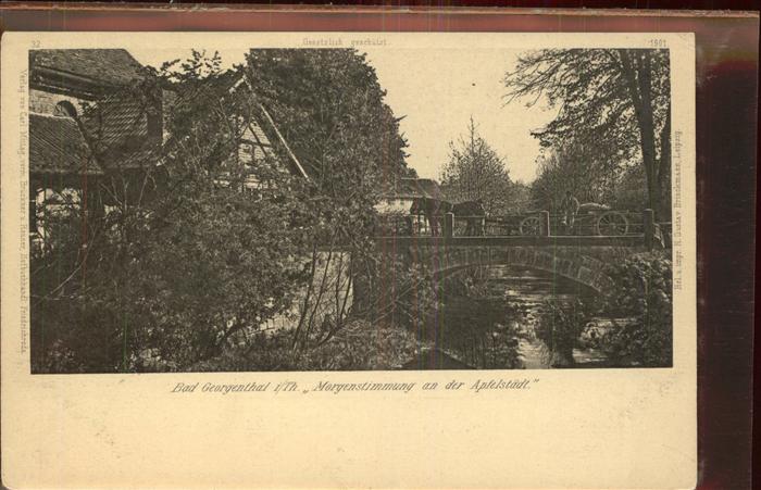 Georgenthal Morgenstimmung Apfelstadt