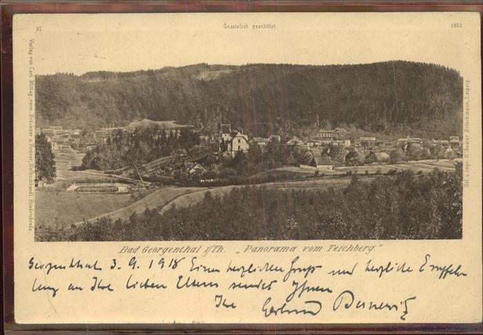 Georgenthal Panorama Teichberg