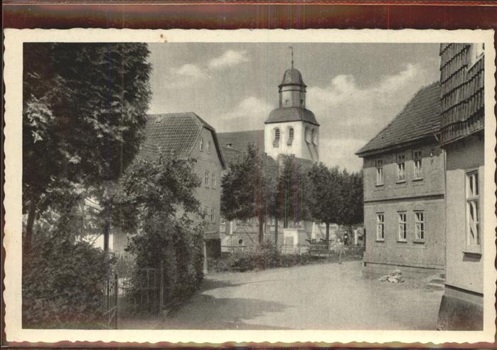 Tabarz An der Kirche
