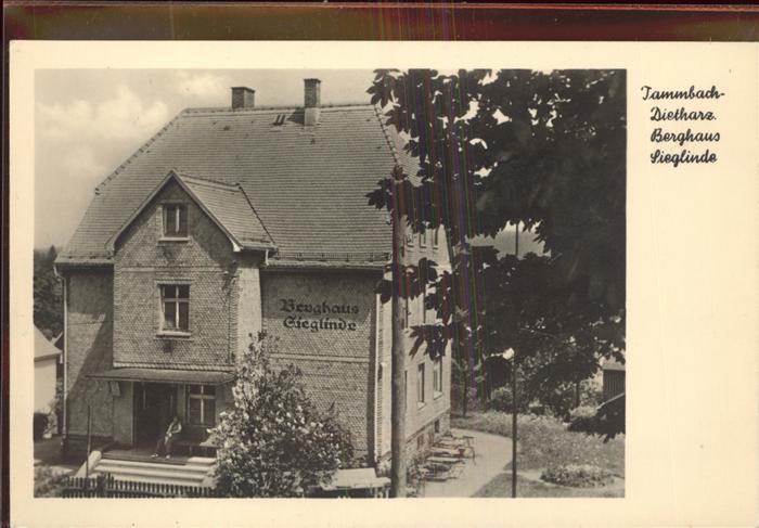 Tambach-Dietharz Berghaus Sieglinde