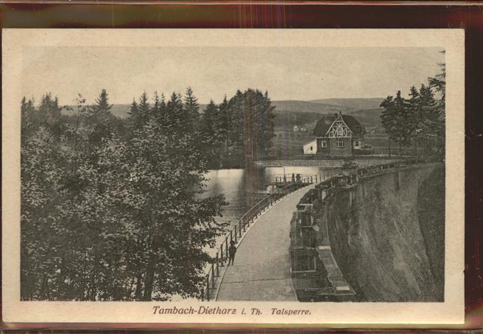 Tambach-Dietharz Talsperre