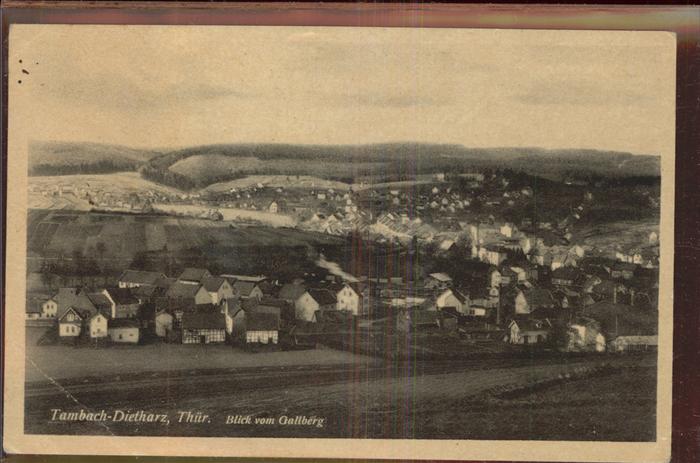 Tambach-Dietharz Blick vom Gallberg