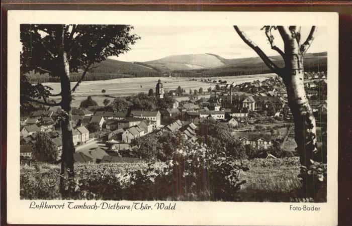 Tambach-Dietharz Gesamtansicht Buchenberg