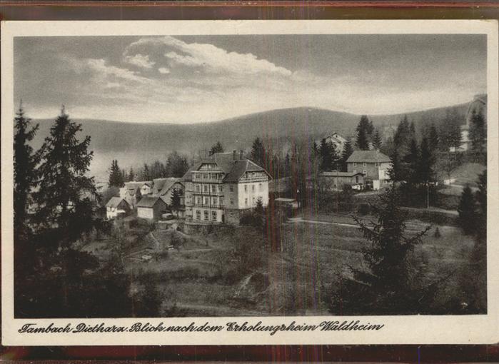 Tambach-Dietharz Erholungsheim Waldheim