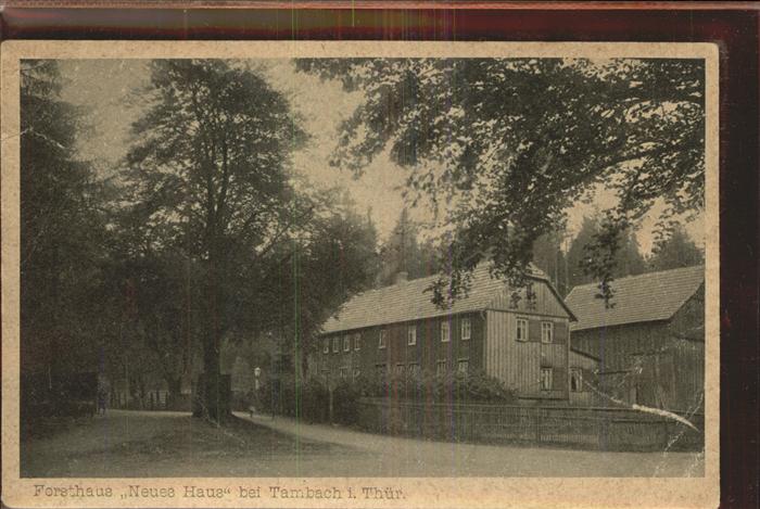 Tambach-Dietharz Forsthaus Neues Haus