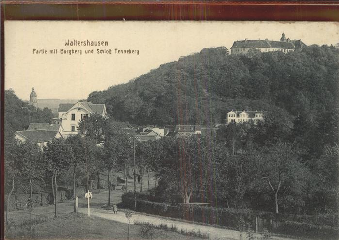 Waltershausen Gotha Burgberg Schloß Tenneberg