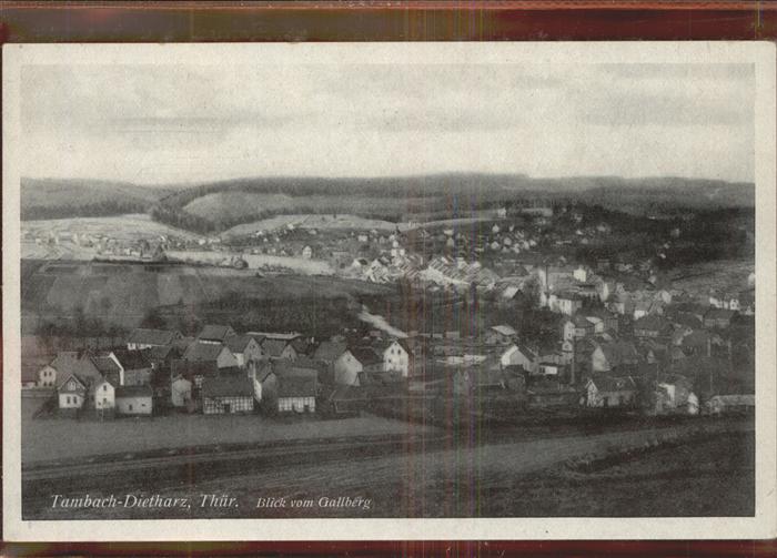 Tambach-Dietharz Blick vom Gallberg